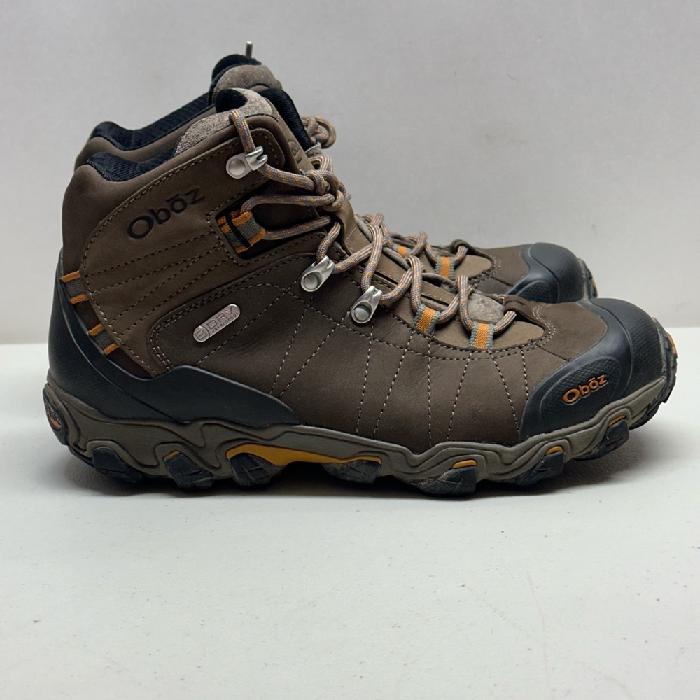 Oboz Bridger Mens Mid Waterproof Hiking Boots Size 10 W